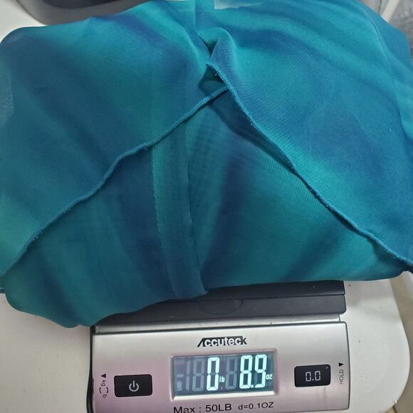 En Focus Women's Dress 16 Green Asymmetrical Vintage 90s Fairy Mermaid Elegant - Picture 14 of 14